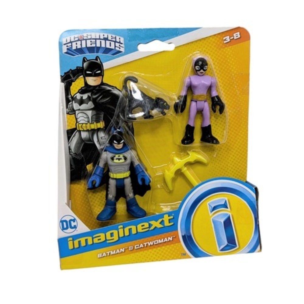 2020 DC Super Friends Imaginext Batman & Catwoman